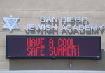 San Diego Jewish Academy - Entry - Alpha Eclipse 2601 32x192