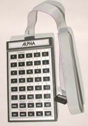 Alpha Cable Remote Keyboard - Click to Enlarge