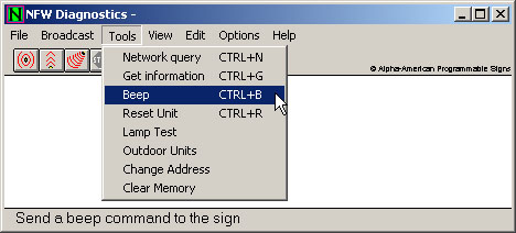 Software-AlphaNet-Diagnostics-Beep