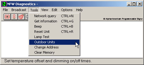 Software-AlphaNet-Diagnostics-Outdoor-Units