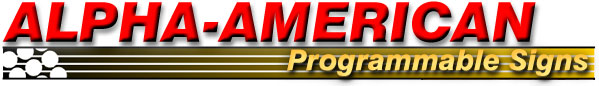 Alpha-American Programmable Signs