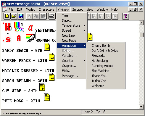 Software-AlphaNet-Animation-Menu