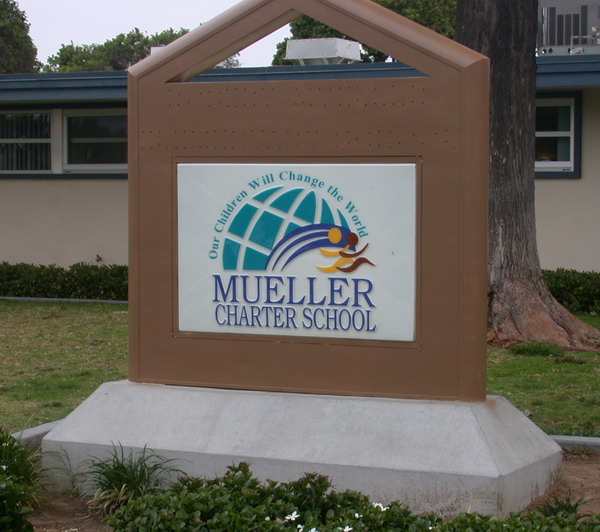 Mueller Charter School, Chula Vista, CA - Vacuum Molded Panel