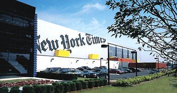 New York Times Building Exterior