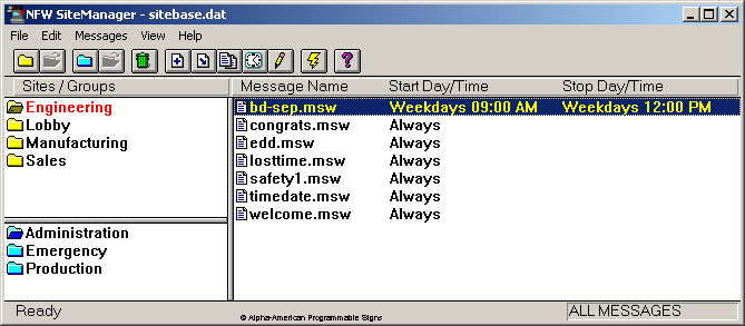 Scheduled Message